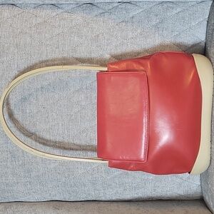 BALLY Red Leather Bag